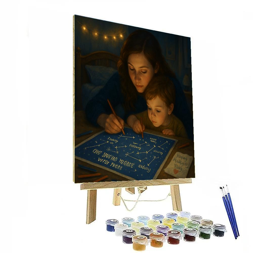 Mothers Day Star Chart Of Our Moments paint by numbers