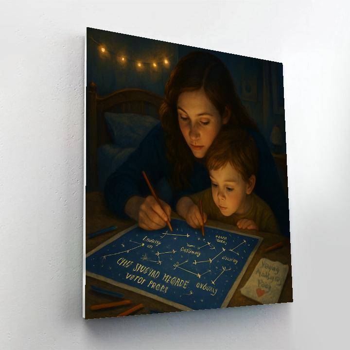 Mothers Day Star Chart Of Our Moments paint by numbers