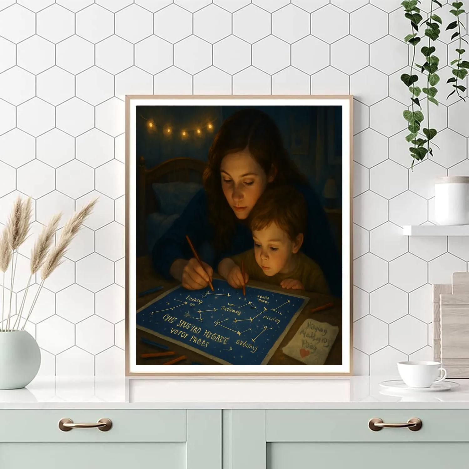 Mothers Day Star Chart Of Our Moments paint by numbers