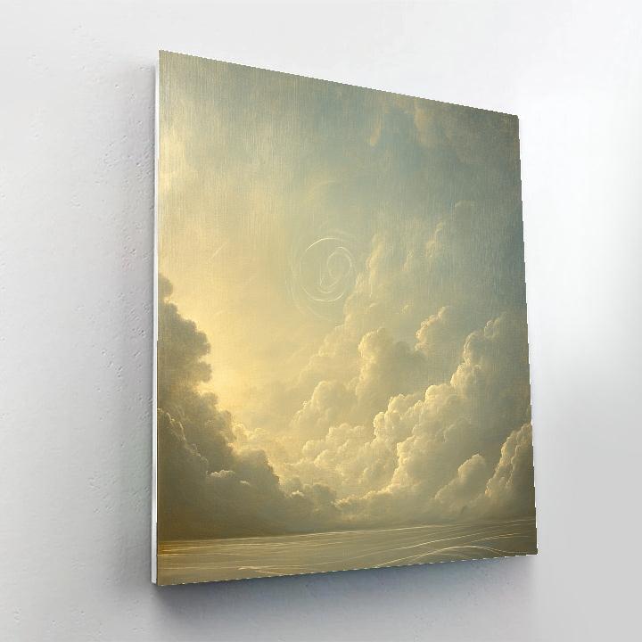 Leonardo Da Vinci Inspired Harmonic Weather Fronts Paint by numbers kits