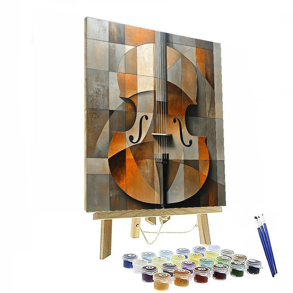 Picasso Inspired Abstract Musicians Numbered painting kits