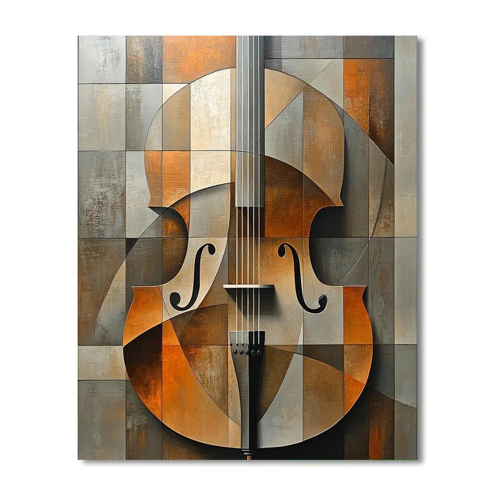 Picasso Inspired Abstract Musicians Numbered painting kits