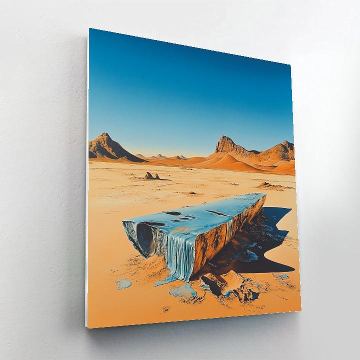 Salvador Dali Inspired Desert Dreams Paint by numbers art