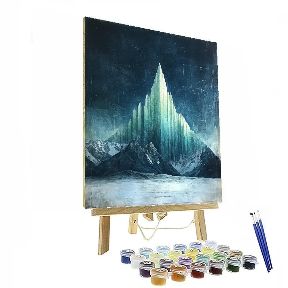 Michelangelo Inspired Aurora Citadel Numbered painting kits