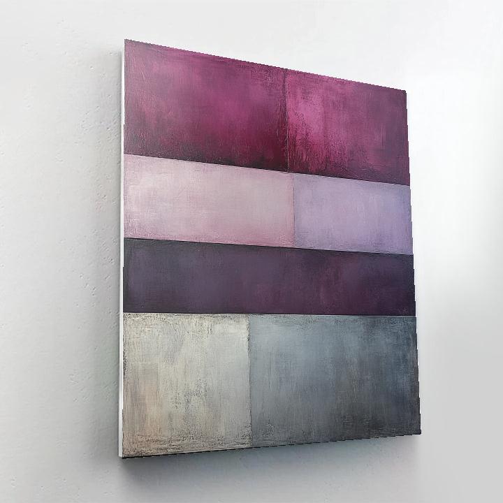 Mark Rothko Inspired Echoes Of A Vanishing Storm paint by number