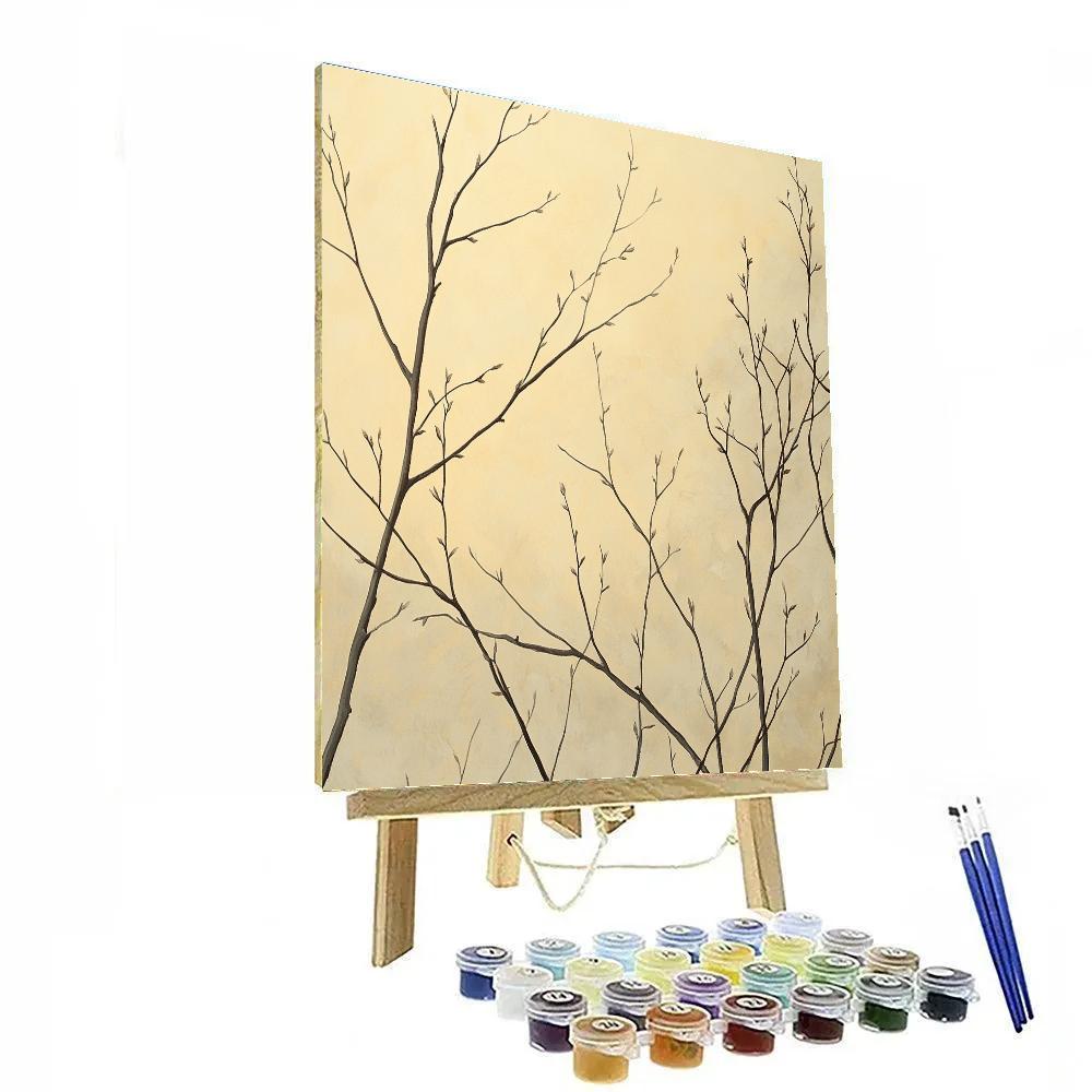Leonardo Da Vinci Inspired Song Of Unseen Birds Paint by numbers kits