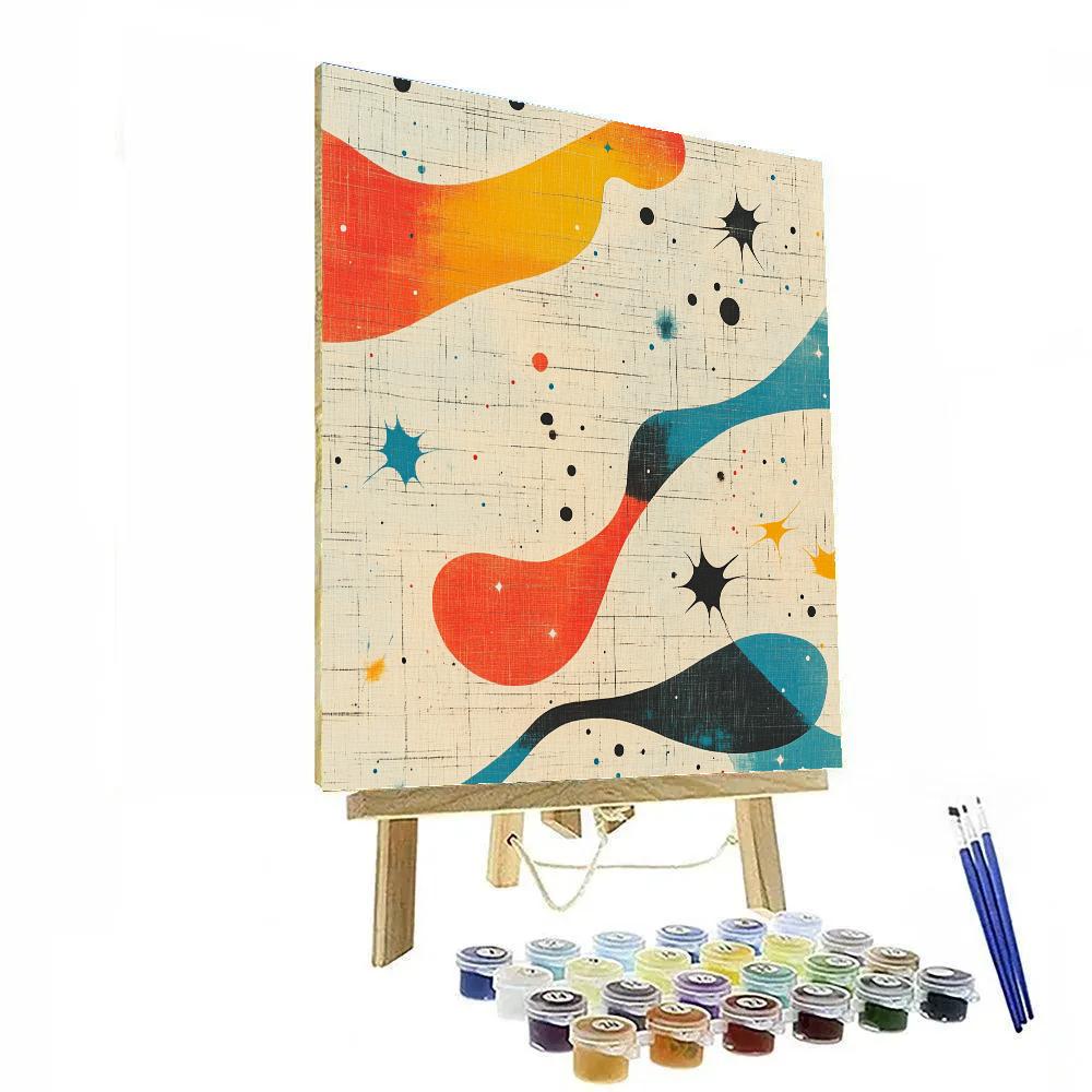 Miro Inspired Dream Of Birds Paint by numbers kits