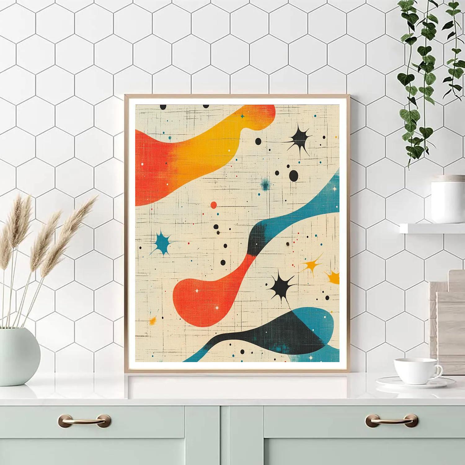 Miro Inspired Dream Of Birds Paint by numbers kits