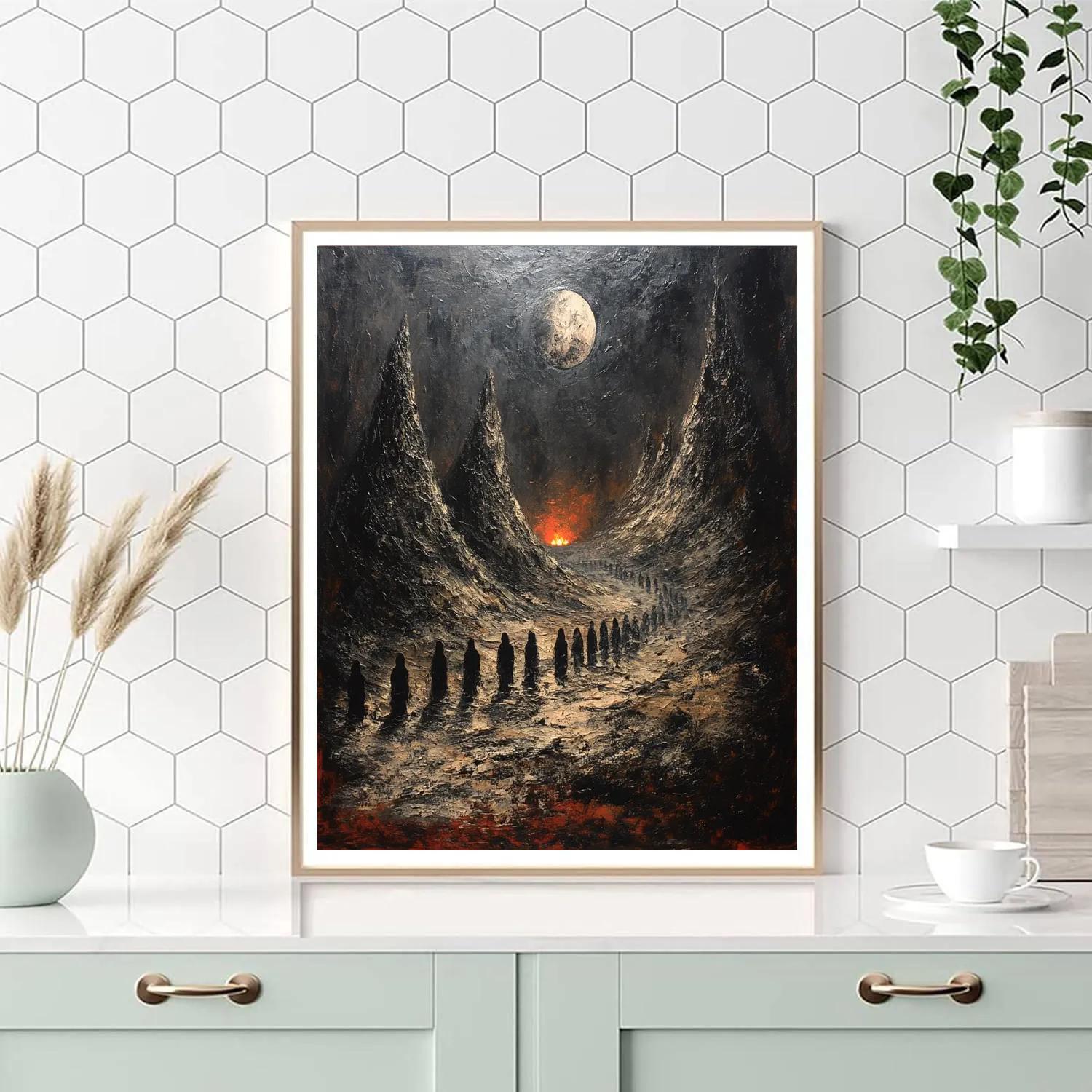 Goya Inspired Night Procession Numbered painting kits