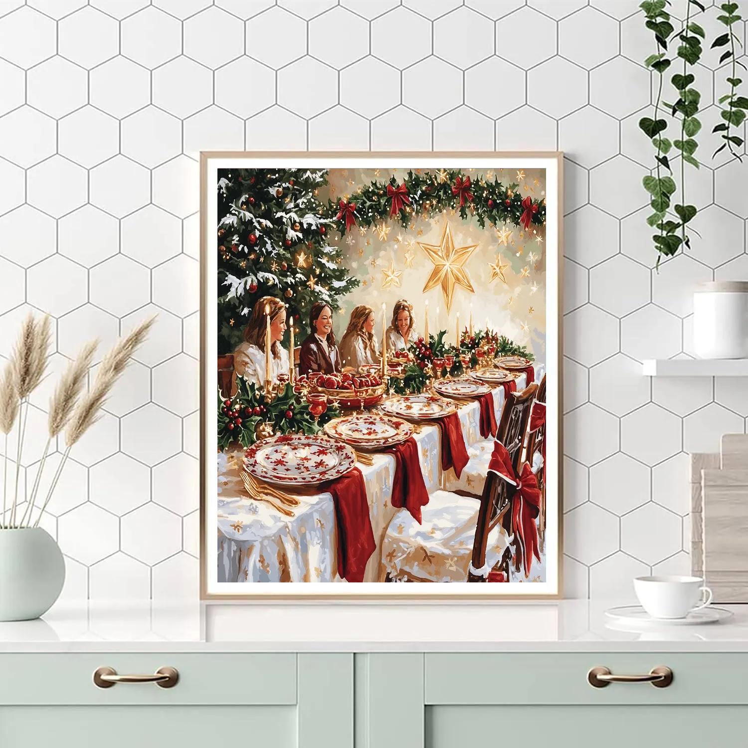 North Star Supper Number painting