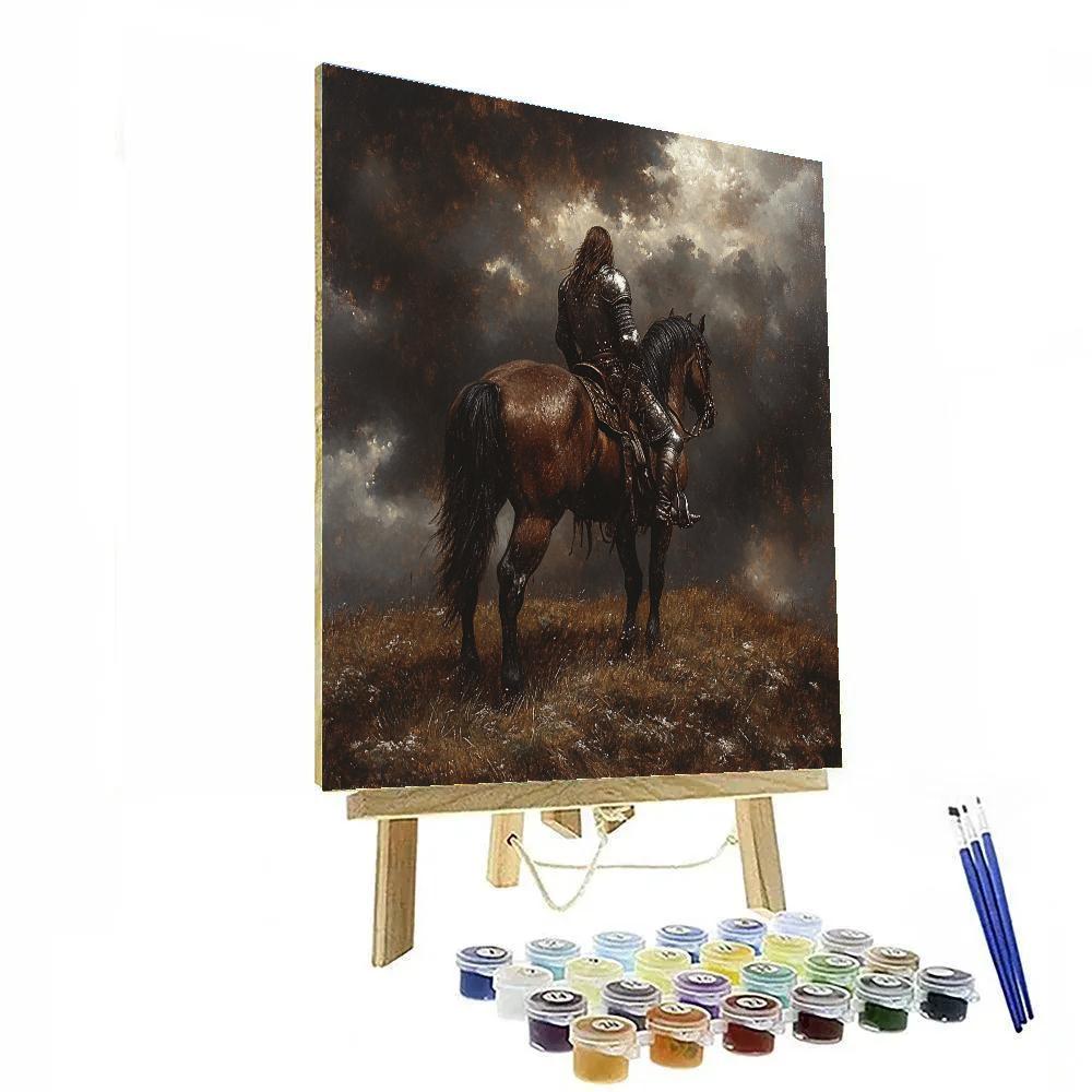 Velazquez Inspired Royal Equestrian Portrait painting number kit