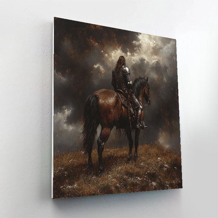 Velazquez Inspired Royal Equestrian Portrait painting number kit