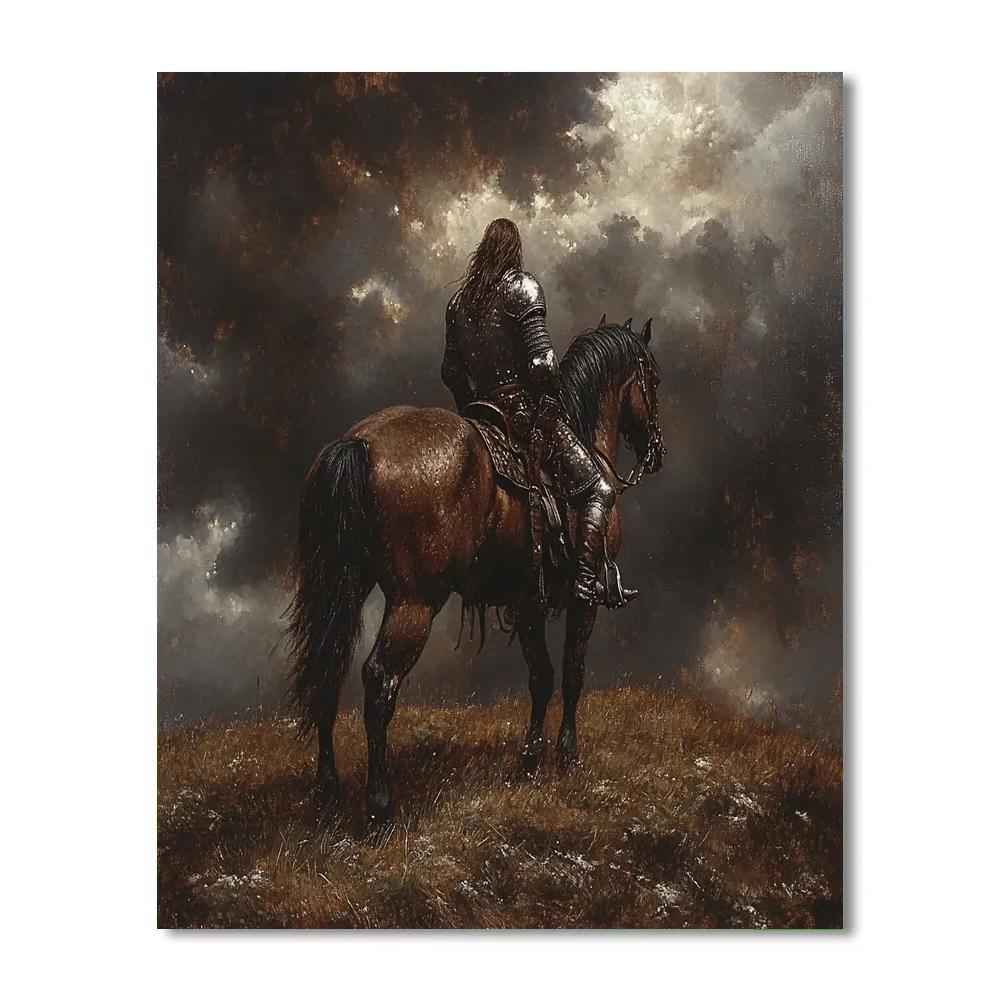 Velazquez Inspired Royal Equestrian Portrait painting number kit