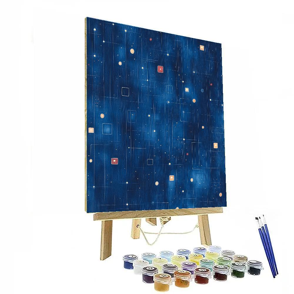 Paul Klee Inspired Silent Constellations Numbered painting kits