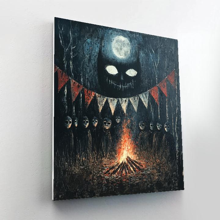 Francisco Goya Inspired Carnival Night paint by number