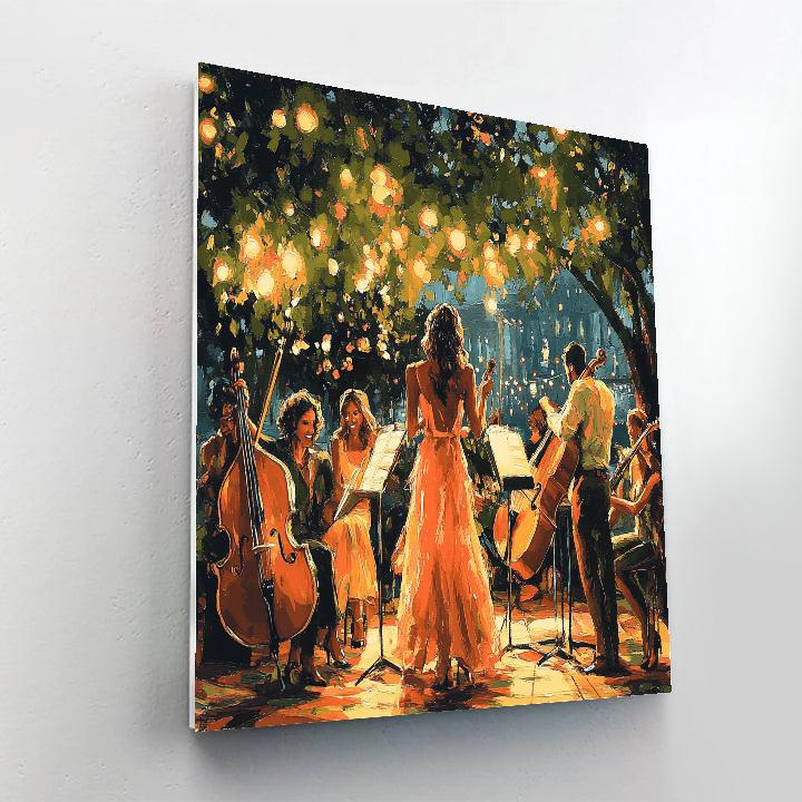 Pierre Auguste Renoir Inspired Cafe Musique Numbered painting kits