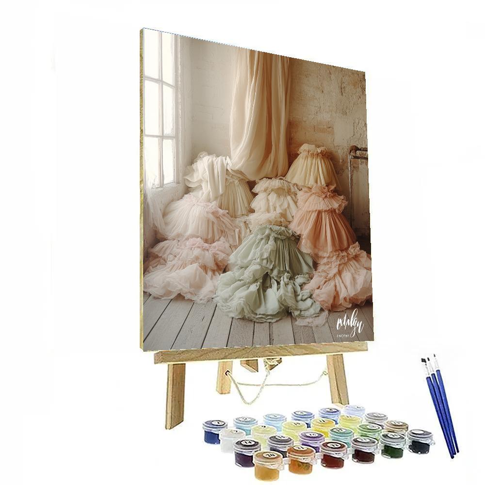 Edgar Degas Inspired Dancers Backstage Numbered painting kits