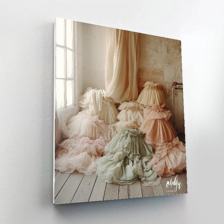 Edgar Degas Inspired Dancers Backstage Numbered painting kits