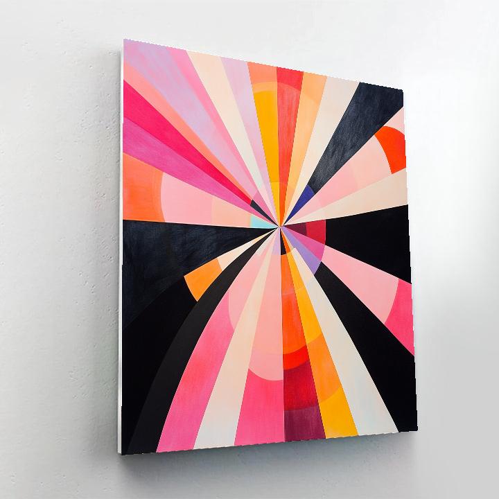 Wassily Kandinsky Inspired Sound Of A Storm painting number kit