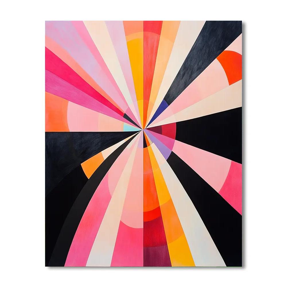 Wassily Kandinsky Inspired Sound Of A Storm painting number kit