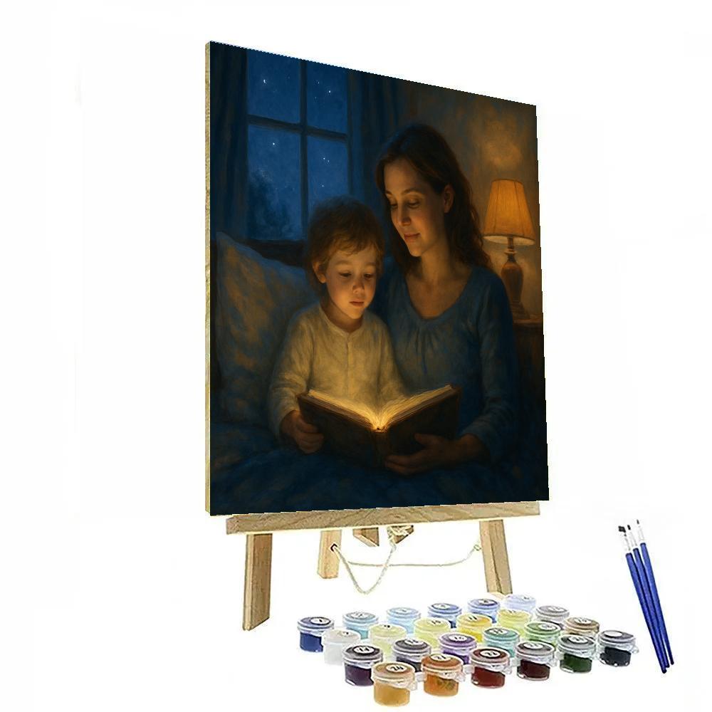 Midnight Stories With Mom paint by numbers