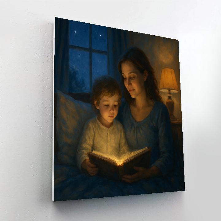 Midnight Stories With Mom paint by numbers