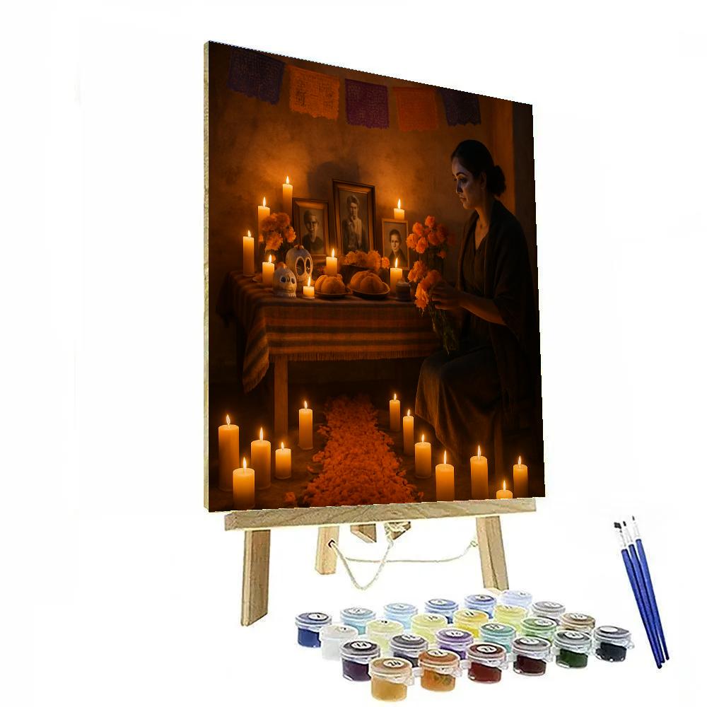Day Of The Dead Ofrenda In Oaxaca Paint by numbers art