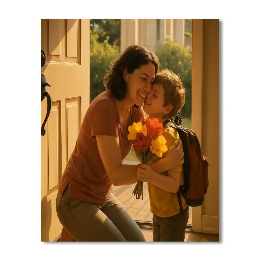 After School Mothers Day Surprise Paint by numbers kits