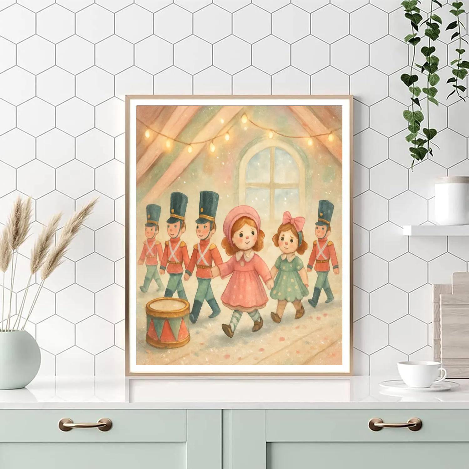 Sugar Loft Toy Parade Painting by numbers kit