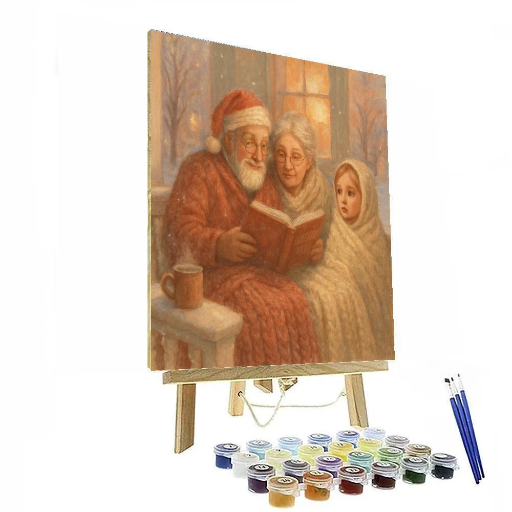 Frostbound Storytime Porch paint by color