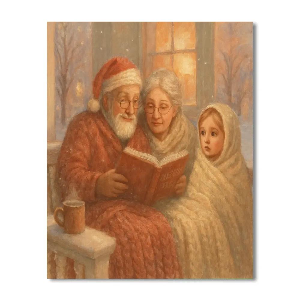 Frostbound Storytime Porch paint by color