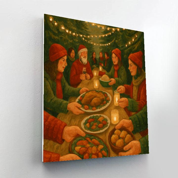 Cedar Lane Midnight Feast DIY paint by numbers