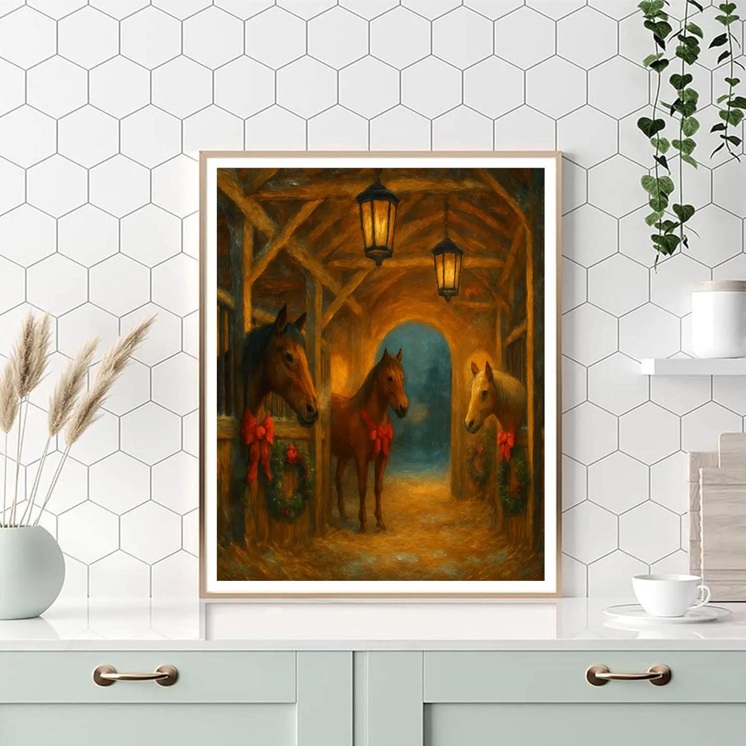 Pine Lantern Stables paint by color