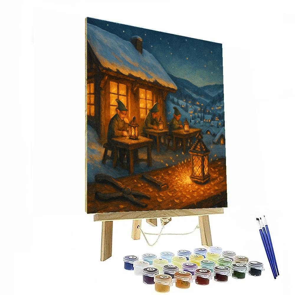 Lantern Workshop On Ridge paint by color