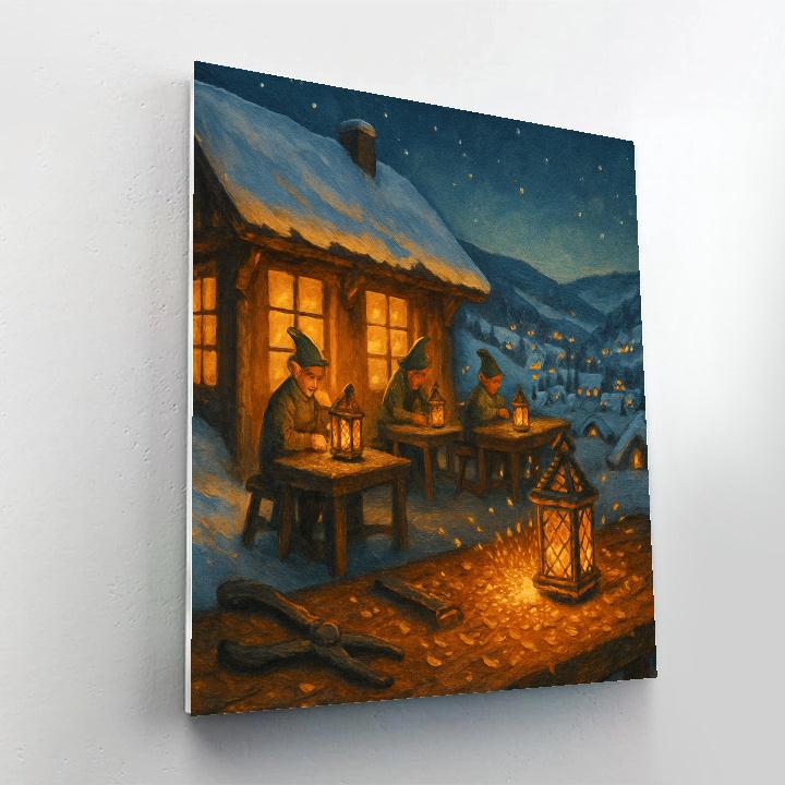 Lantern Workshop On Ridge paint by color