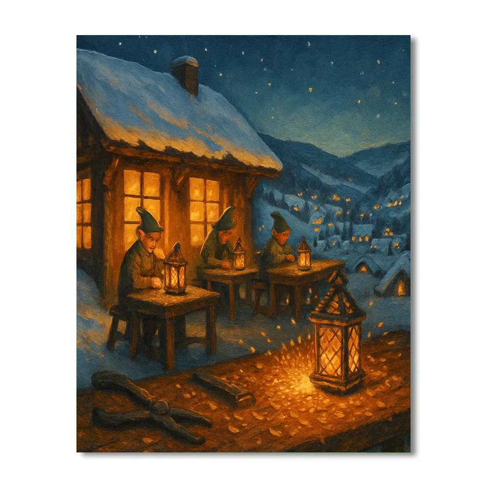 Lantern Workshop On Ridge paint by color