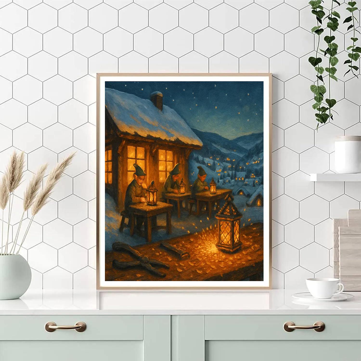 Lantern Workshop On Ridge paint by color