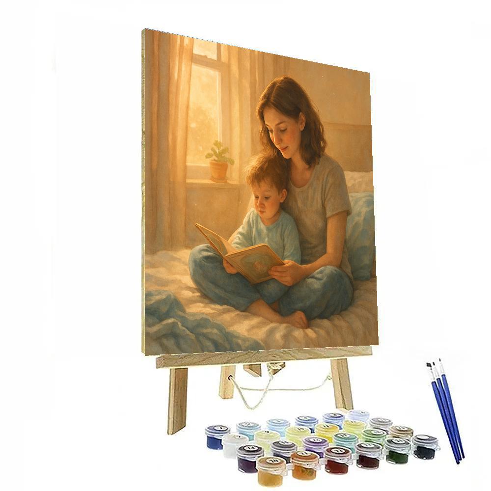 Morning Sunlight Storytime paint by color