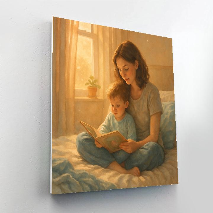 Morning Sunlight Storytime paint by color