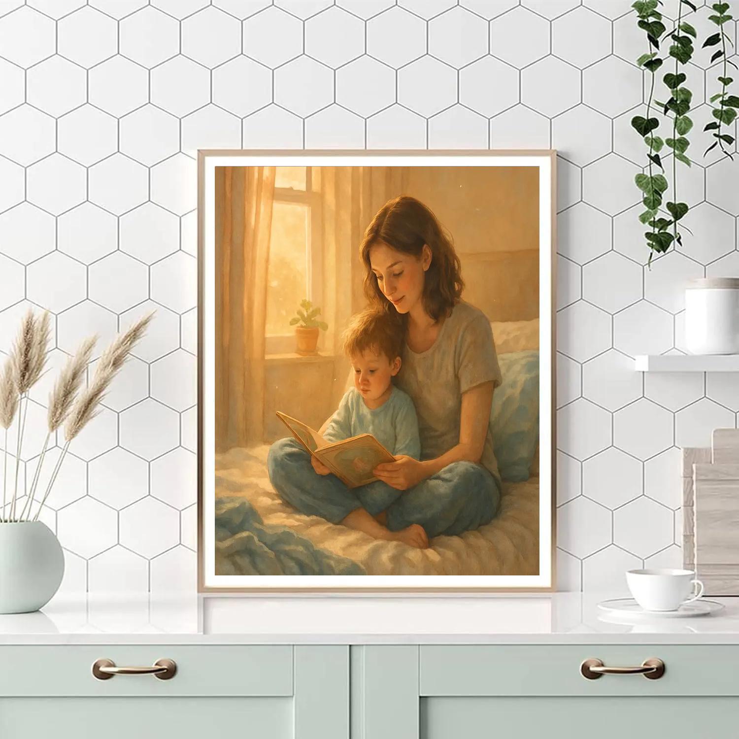 Morning Sunlight Storytime paint by color