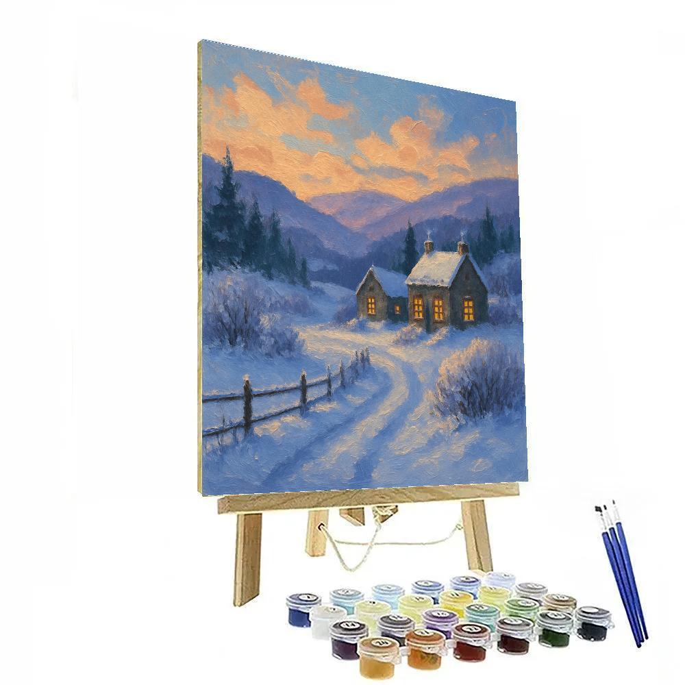 Golden Hearth Valley DIY paint by numbers
