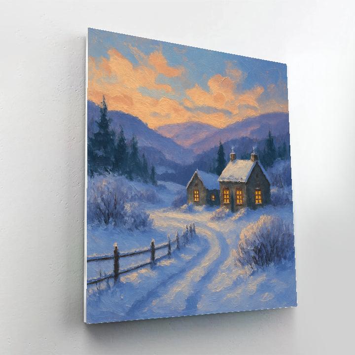 Golden Hearth Valley DIY paint by numbers