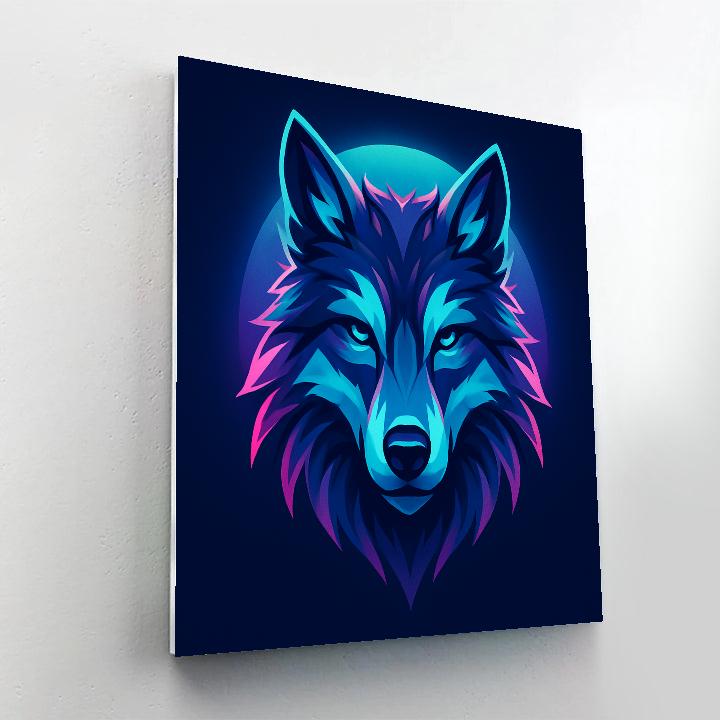 Electric Tundra Wolf Paint by numbers kits