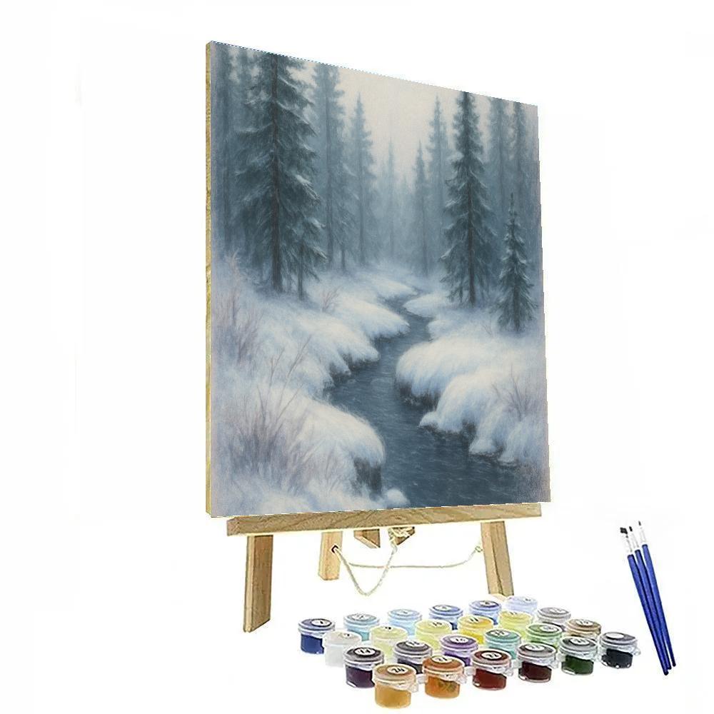 Whispering Pines Creek Paint by numbers kits