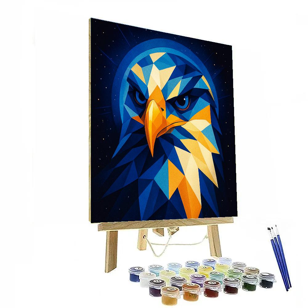Cosmic Crest Eagle Paint by numbers kits