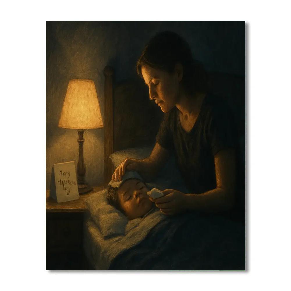 Midnight Fever Vigil paint by numbers