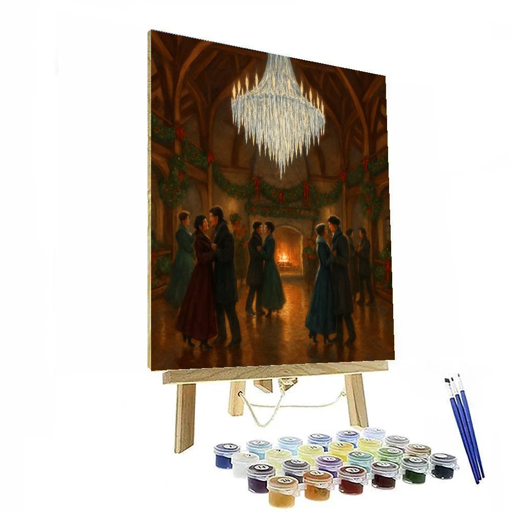 Icicle Chandelier Ballroom paint by color