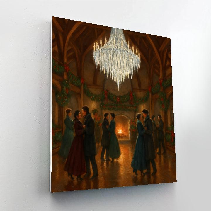 Icicle Chandelier Ballroom paint by color