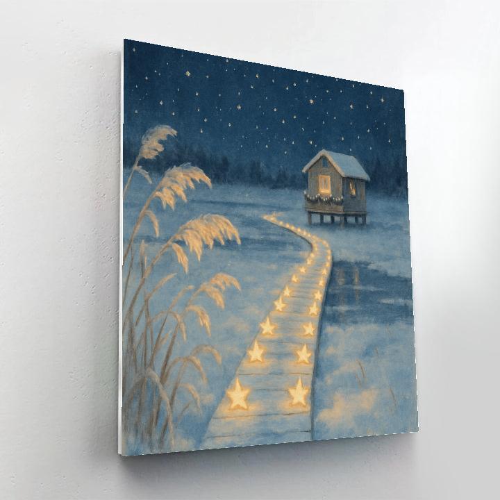 Star Path Across The Frozen Marsh DIY paint by numbers