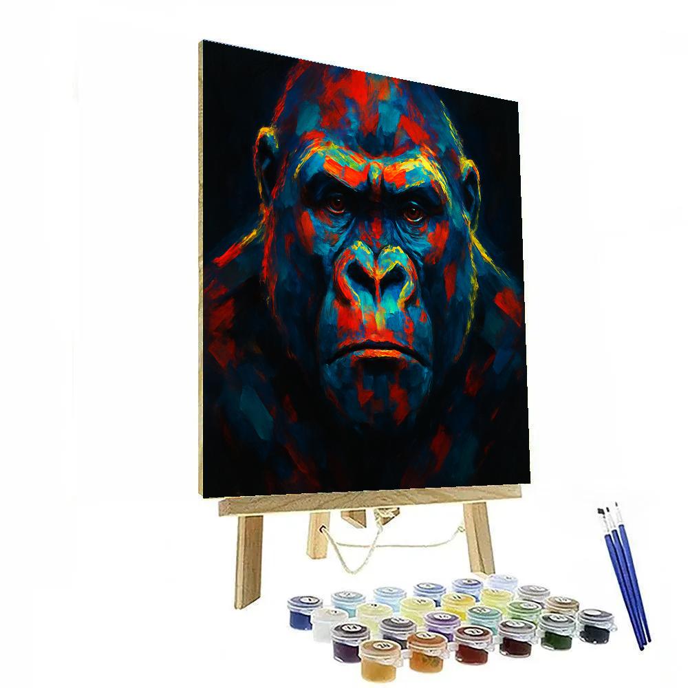 Prismatic Gorilla Resolve DIY paint by numbers